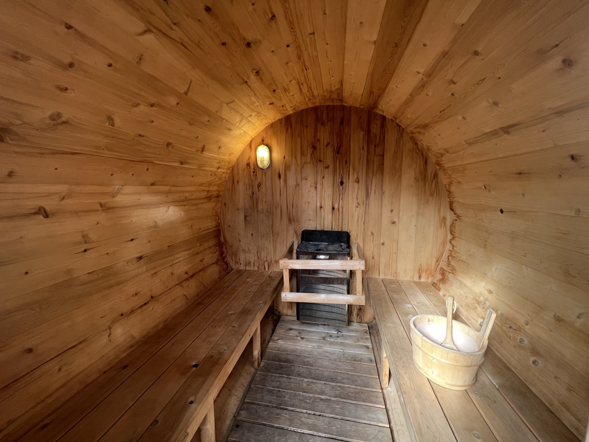 Goudplevier Sauna 10+2 Personen